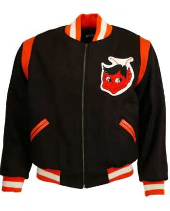 Varsity St. Louis Browns 1952 Black/Brown Jacket - Modajacket