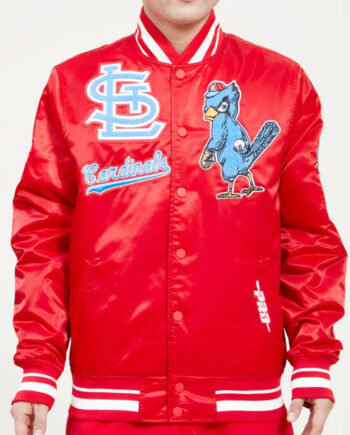 St. Louis Cardinals Retro Classic Satin Jacket - Modajacket