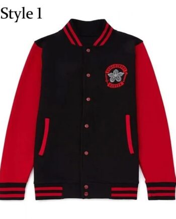 Varsity Demogorgon Hunter Stranger Things Wool Jacket - Modajacket