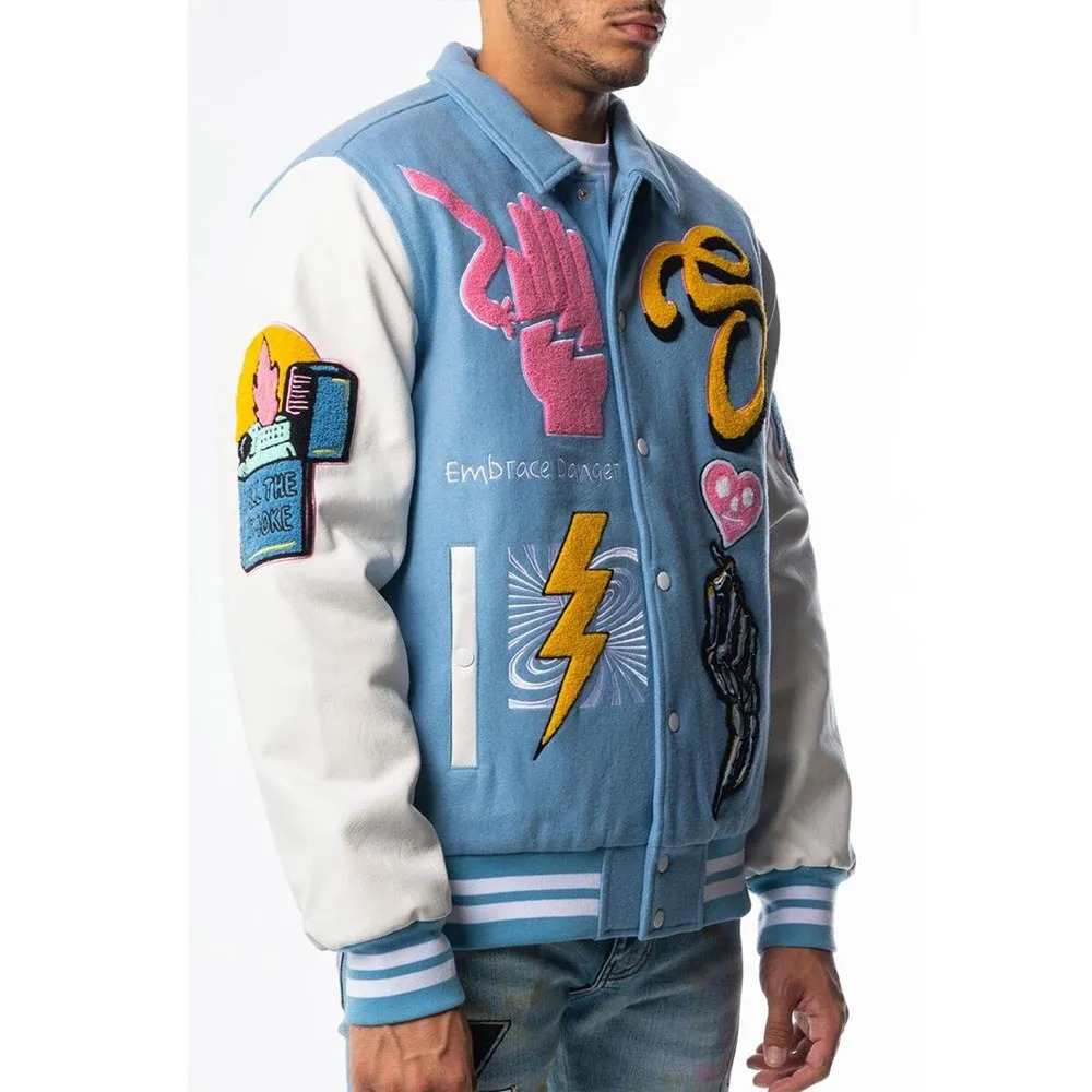 Sugarhill Danger Varsity Jacket 9 Sugarhill Danger Varsity Jacket