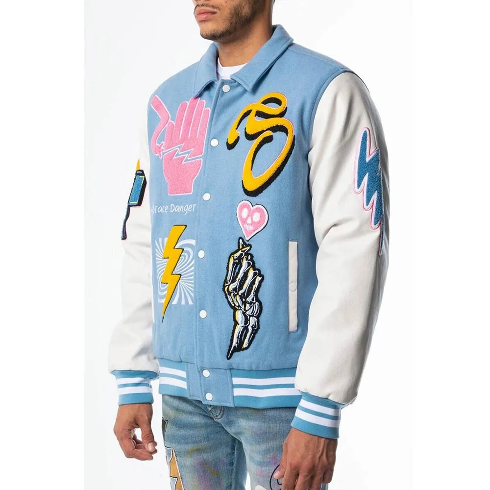 Sugarhill Danger Varsity Jacket 7 Sugarhill Danger Varsity Jacket