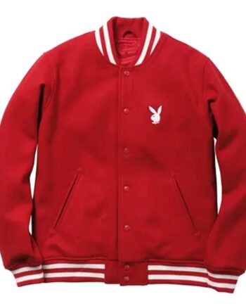 Supreme Playboy Varsity Wool Jacket - Modajacket