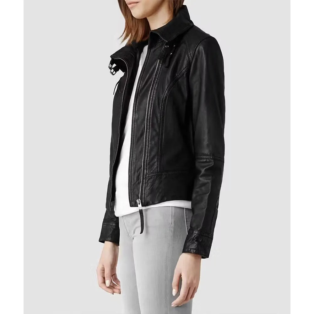 Switched at Birth S04 Vanessa Marano Leather Jacket 2 Switched at Birth S04 Vanessa Marano Leather Jacket