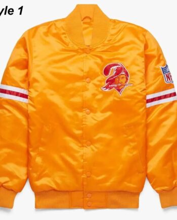 Tampa Bay Buccaneers Satin Orange Jacket - Modajacket