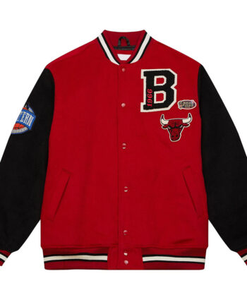 Chicago Bulls Team Legacy Varsity Jacket - Modajacket