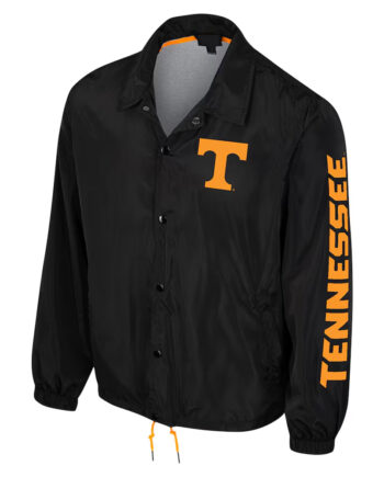 Tennessee Volunteers Black Coaches Jacket - Modajacket