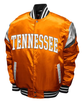 Tennessee Volunteers Power Orange Satin Jacket - Modajacket