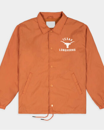 Texas Longhorns Classic Logo Coaches Jacket - Modajacket