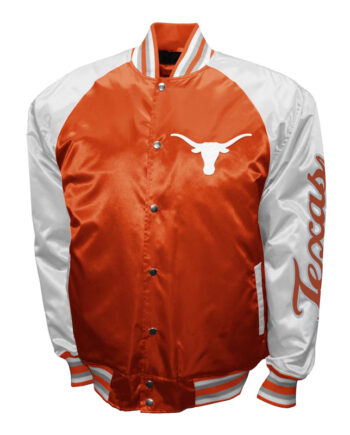 Texas Longhorns Satin Jacket - Modajacket