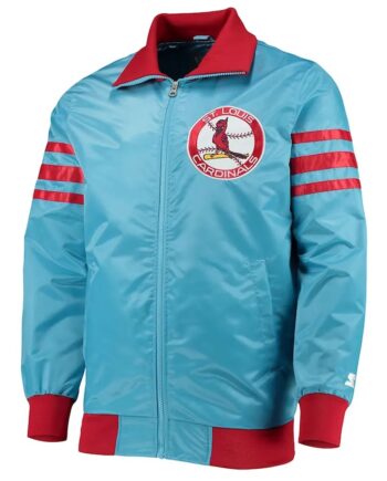 St. Louis Cardinals The Captain III Light Blue Jacket - Modajacket