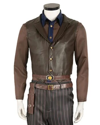 The Ghoul Fallout Leather Vest - Modajacket