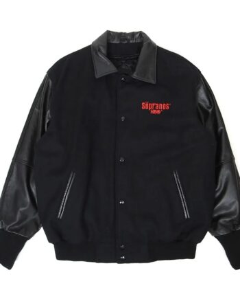 The Sopranos Black Varsity Jacket - Modajacket