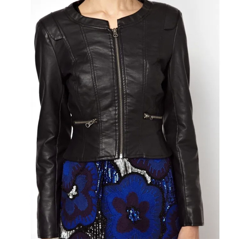 Jen Lilley Days of Our Lives Season 49 Leather Jacket 1 Jen Lilley Days of Our Lives Season 49 Leather Jacket - Modajacket