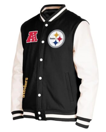 Pittsburgh Steelers Third Down Varsity Jacket - Modajacket