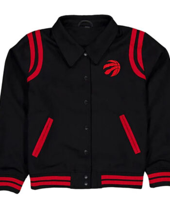Toronto Raptors Sport Night Teddy Varsity Jacket - Modajacket