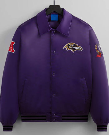 Baltimore Ravens Traveler Bomber Jacket - Modajacket