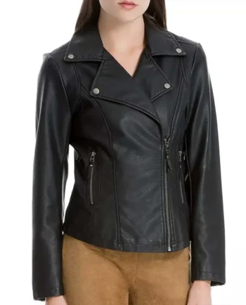 Trinkets S02 Quintessa Swindell Leather Jacket - Modajacket