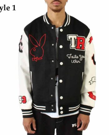 Playboy Club True Religion Varsity Jacket - Modajacket