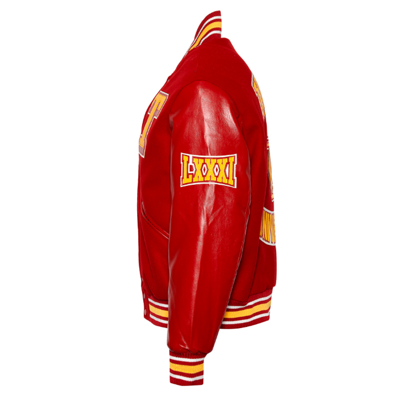 Tuskegee University Red Varsity Jacket 4 Tuskegee University Red Varsity Jacket