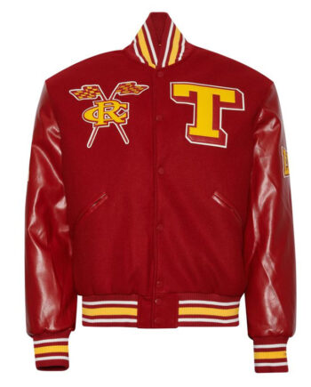 Tuskegee University Red Varsity Jacket - Modajacket