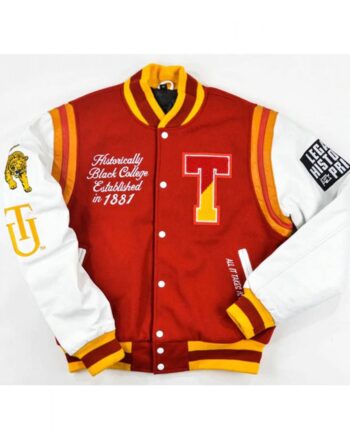 Tuskegee University Ball and Parlay Varsity Jacket - Modajacket
