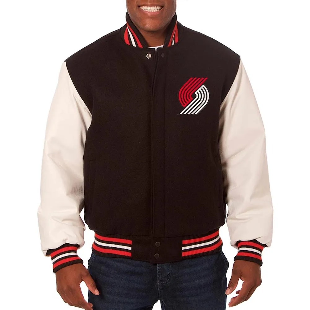 Portland Trail Blazers Varsity Jacket 1 Portland Trail Blazers Varsity Jacket - Modajacket