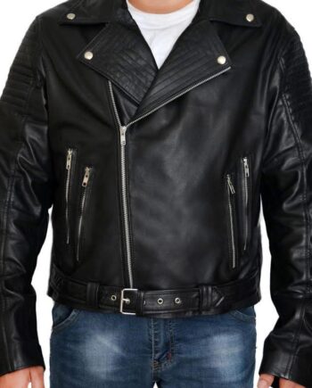 Fast and Furious 7 Tyrese Gibson Biker Leather Jacket - Modajacket