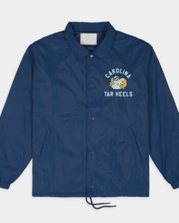 UNC Tar Heels Retro Rameses Coaches Jacket - Modajacket