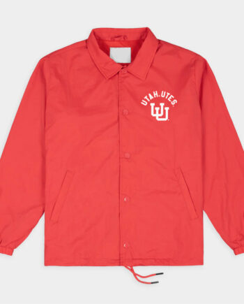 Utah Utes Interlocked UU Vintage Coaches Jacket - Modajacket