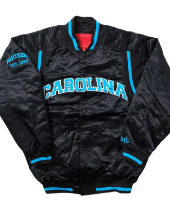 Carolina Panthers Vintage Black Jacket - Modajacket