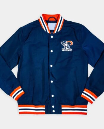 Virginia Cavaliers Retro Script Bomber Jacket - Modajacket