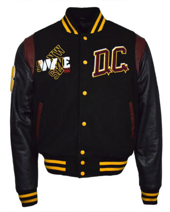 90th Anniversary Washington Commanders DC Varsity Jacket - Modajacket