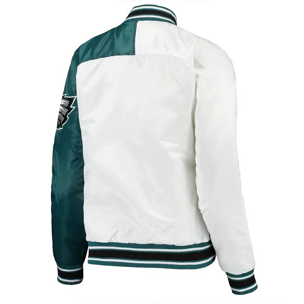 Philadelphia Eagles Hometown Satin Jacket 2 Philadelphia Eagles Hometown Satin Jacket