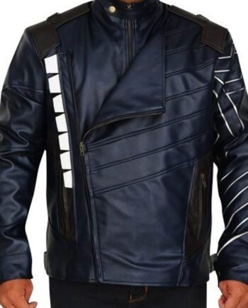Avengers Infinity War Bucky Barnes Leather Jacket - Modajacket