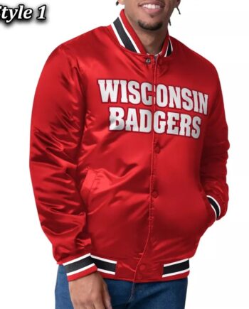 Wisconsin Badgers G-III Satin Jacket - Modajacket