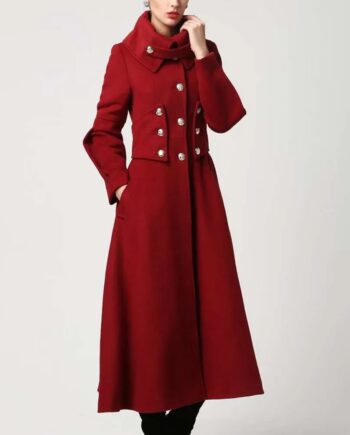 Women Elegant Maxi Long Coat - Modajacket