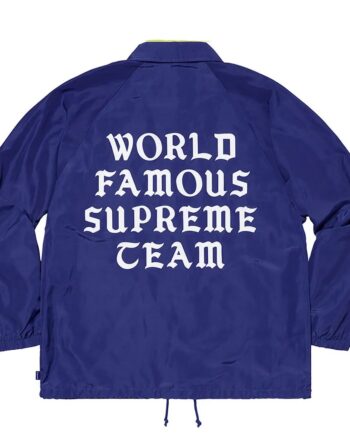 Supreme World Famous Coaches Jacket - Modajacket