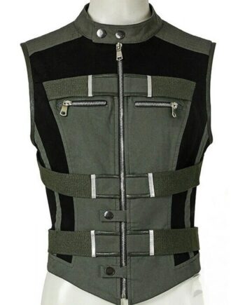 Black Widow Yelena Belova Green Cotton Vest - Modajacket