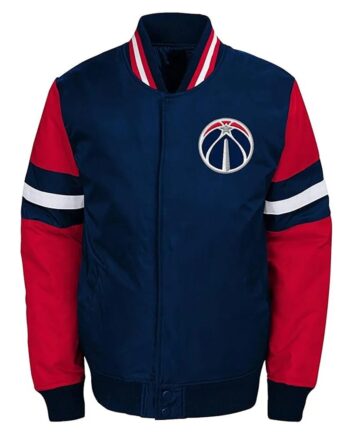 Washington Wizards Youth Legendary Varsity Jacket - Modajacket
