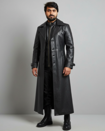 Resident Evil 5 Albert Wesker Trench Coat Halloween Cosplay Costume