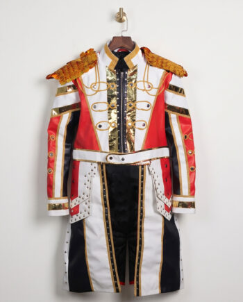 WWE Cody Rhodes White Military Coat Costume Cosplay