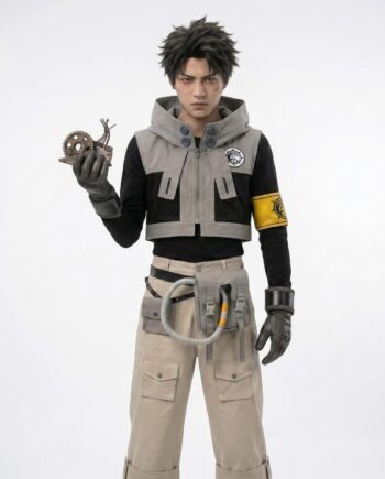 Gachiakuta The Game Cropped Jacket Gachiakuta Rudo Cosplay Jacket