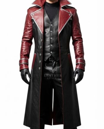 Handmade Vampire Leather Costume Set | Gothic Halloween Cosplay Outfit