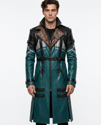 Free Fire Bandalo Cyberpunk Inspired Trench Coat Cosplay