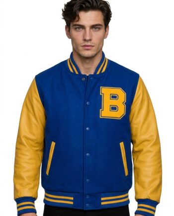 Teen Wolf Michael J. Fox Costume Varsity Jacket