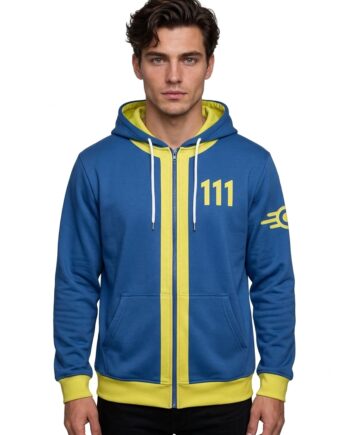 Men's Vault 111 Cosplay Hooded Jacket