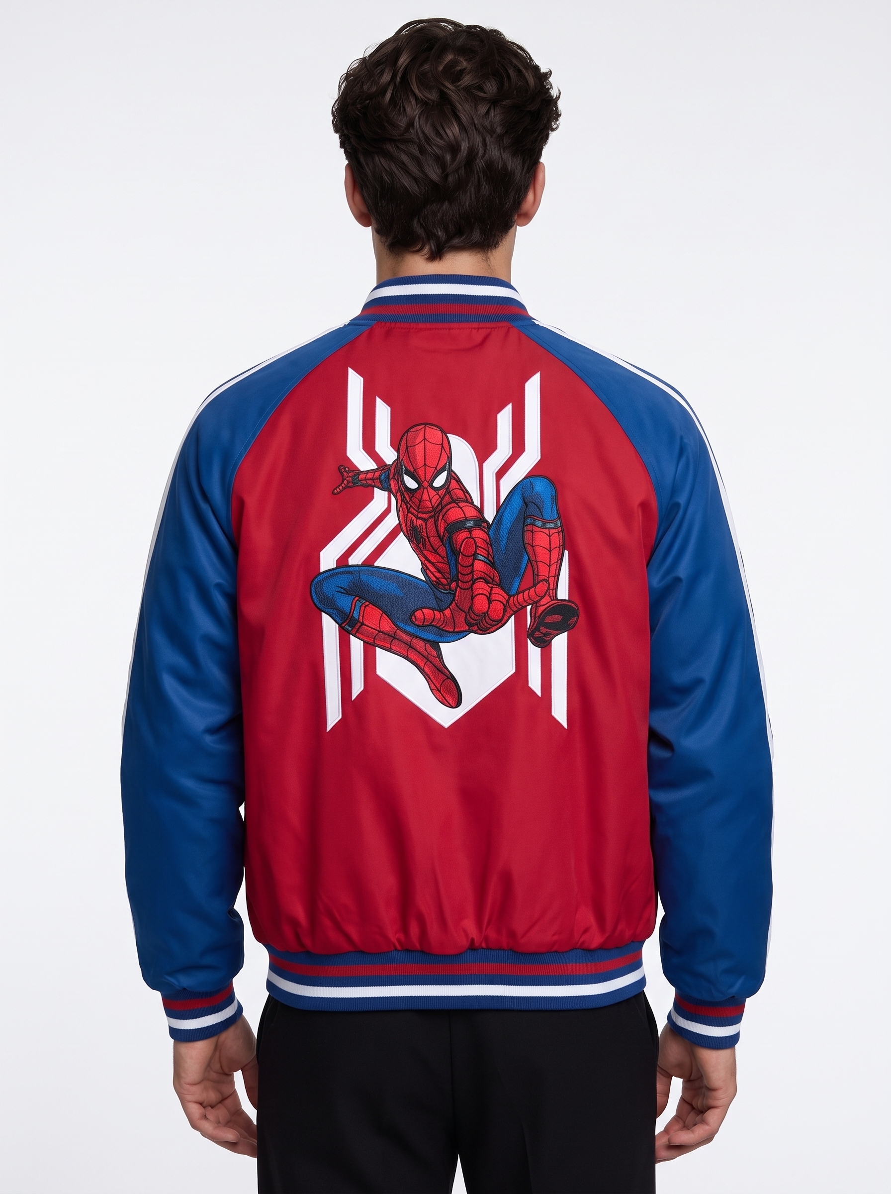 90s Spider-Man Varsity Jacket 2 90s Spider-Man Varsity Jacket