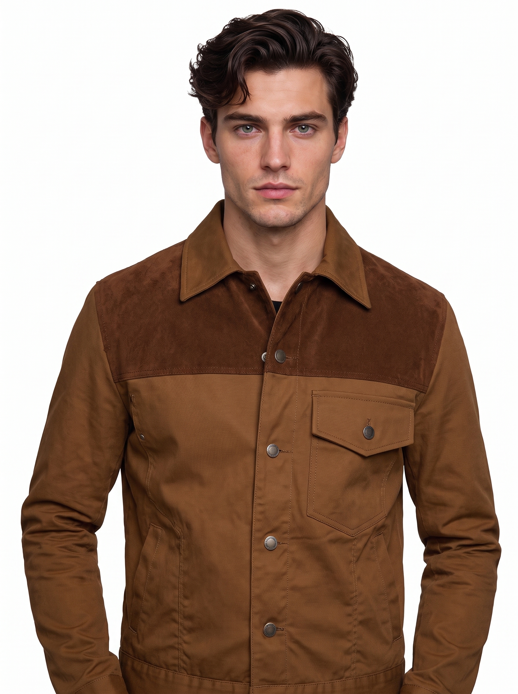 Andrew Lincoln The Walking Dead Camel Jacket 1 Andrew Lincoln The Walking Dead Camel Jacket