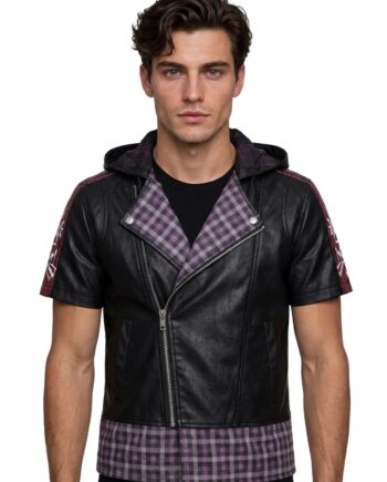 Anime Kingdom Hearts III Yozora Cosplay Costume Leather Vest