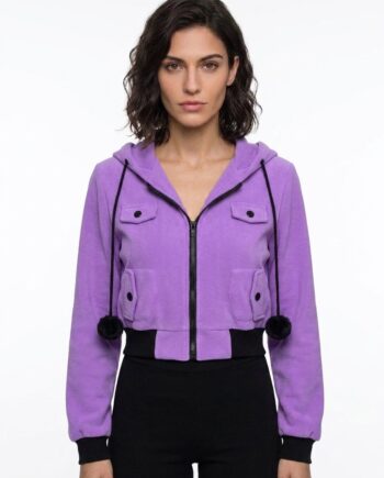 Astolfo Fate Apocrypha Purple Suede Leather Jacket